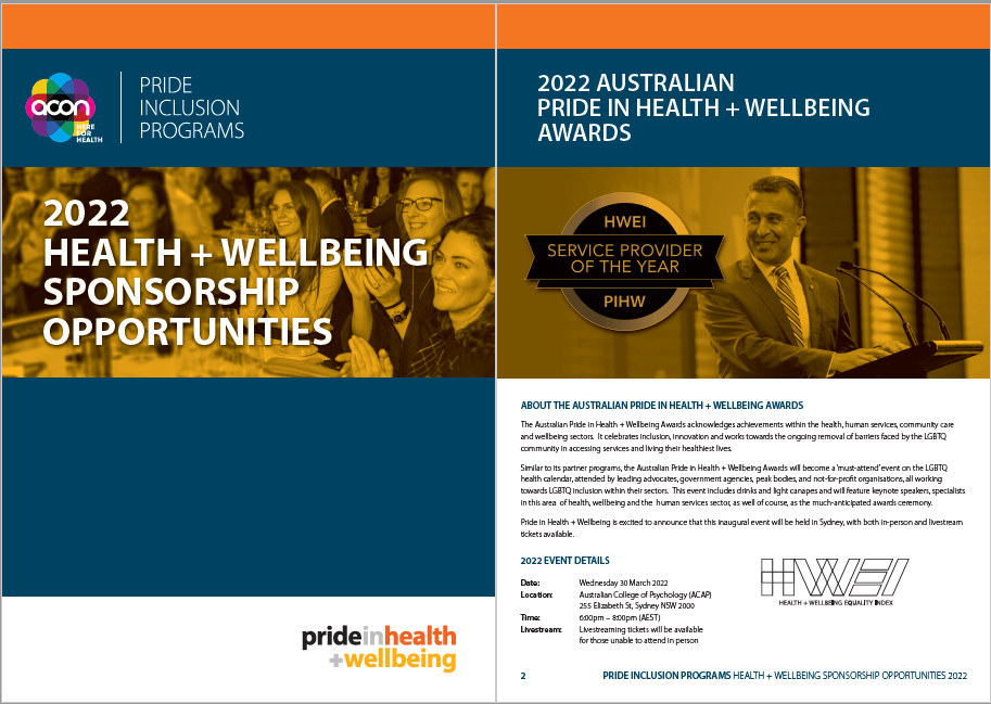 Screenshot of the cover of the sponosrhips prospectus