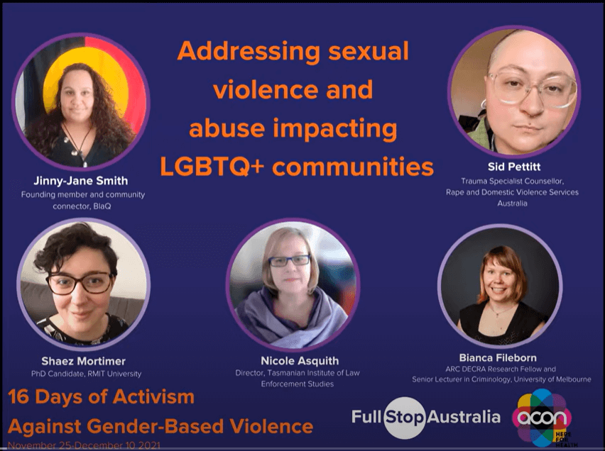 addressing sexual violence and abuse impacting LGBTQ communities